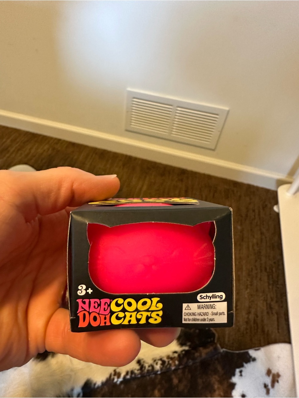 NeeCool DohCats Pink Squeezable Cat Toy by Schylling